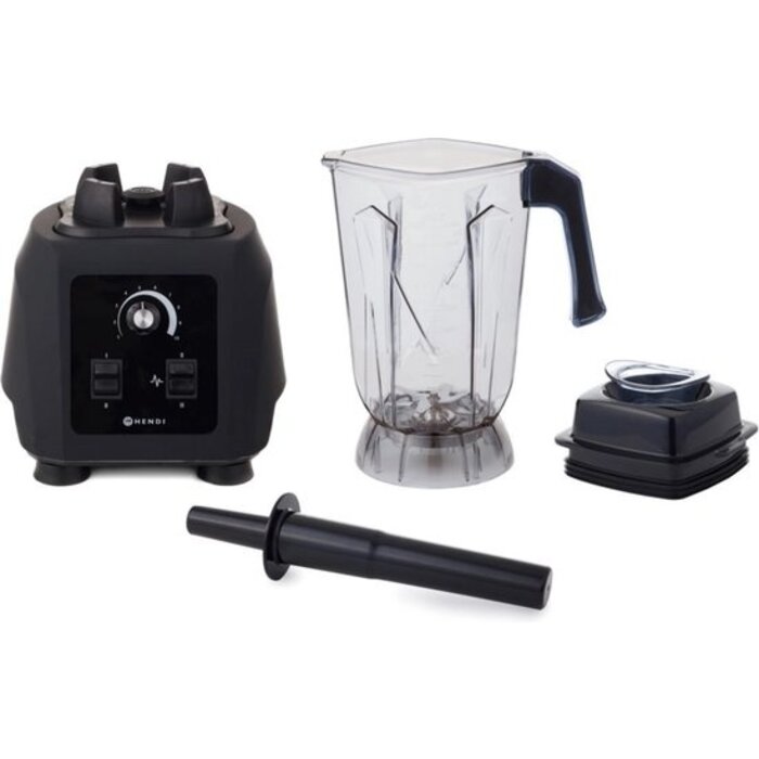 Hendi Elektrische Blender Zwart 2,5 Liter