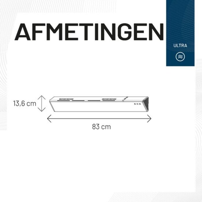 Sunred - Proglax Gastro - Schwarz - Wandmodell - Terrassenheizer - Infrarotstrahlung