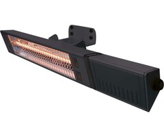 Sunred – Fortuna - Zwart - Wand model - Terrasverwarmer – Halogeen rosé goud technologie