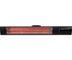 Sunred - Black - Wall model - Patio heater - Carbon rose gold technology