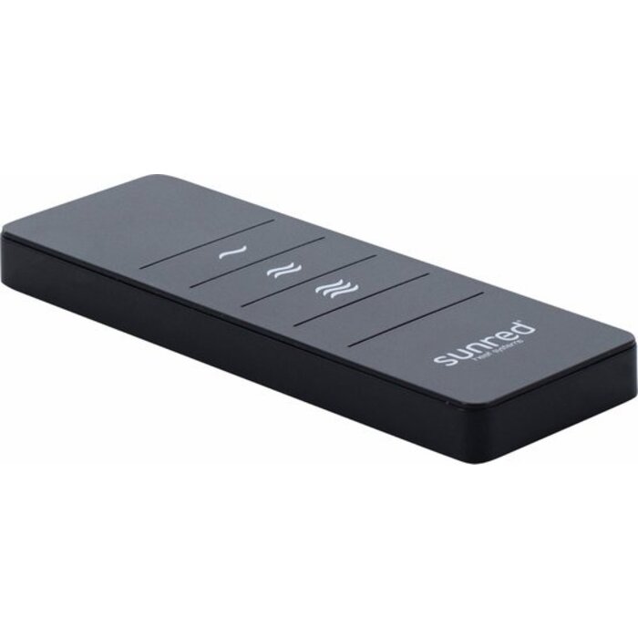 Sunred - Zwart - Wand model - Terrasverwarmer – Carbon rosé goud technologie