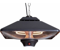 Sunred – Spica – Black – Hanging model – Patio heater – Halogen technology