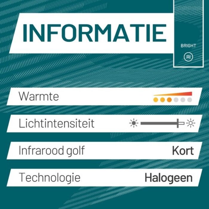 Sunred – Spica – Schwarz – Hängemodell – Terrassenheizer – Halogen-Technologie