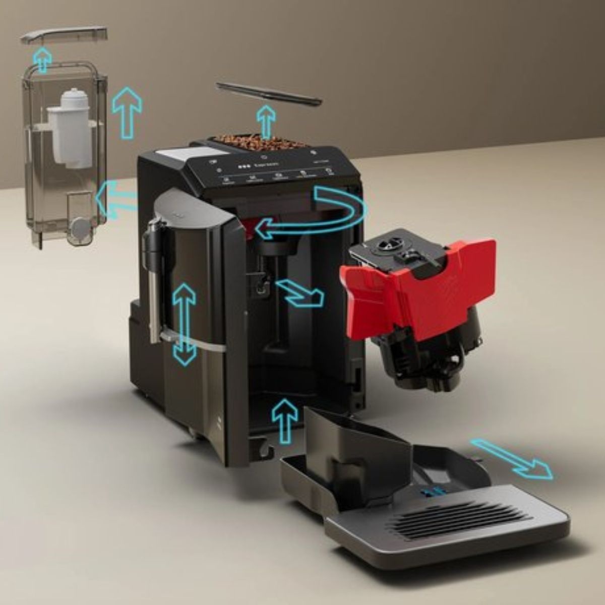 Siemens Siemens EQ.300 TF305EF9 – Volautomatische Espressomachine