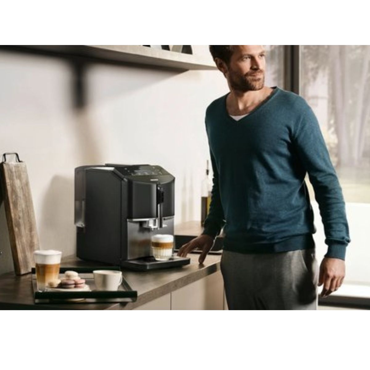 Siemens Siemens EQ.300 TF305EF9 – Volautomatische Espressomachine