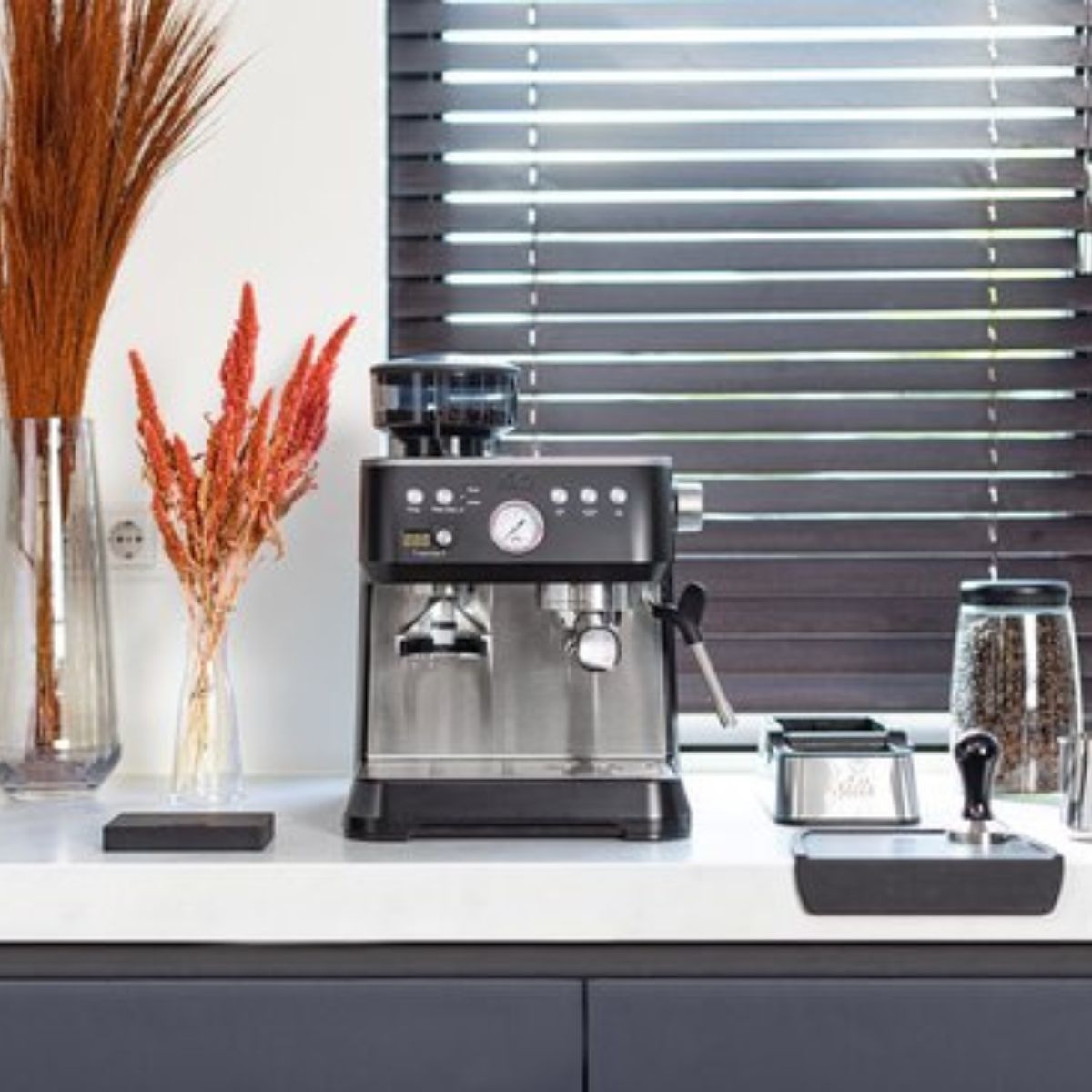 Solis Solis Grind & Infuse Perfetta 1019 Espressomachine - Pistonmachine - Koffiemachine met Bonen - Zwart