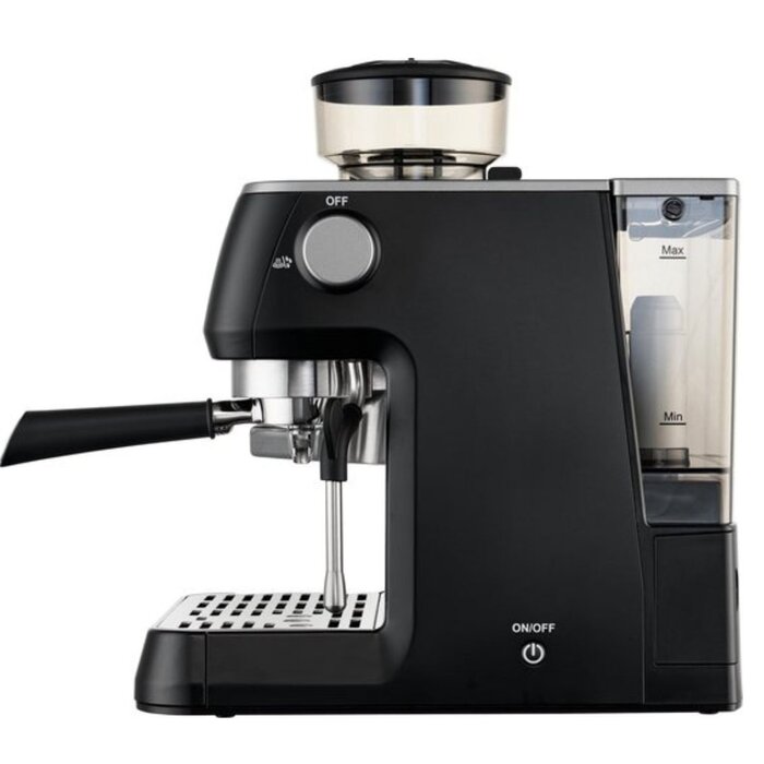 Solis Solis Grind & Infuse Perfetta 1019 Espressomachine - Pistonmachine - Koffiemachine met Bonen - Zwart