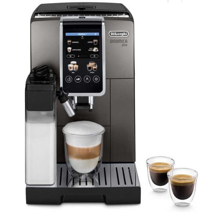 De’Longhi De’Longhi Dinamica Plus ECAM380.95.TB – Volautomatische Espressomachine