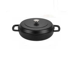 Combekk Combekk gietijzeren braadpan | zwart