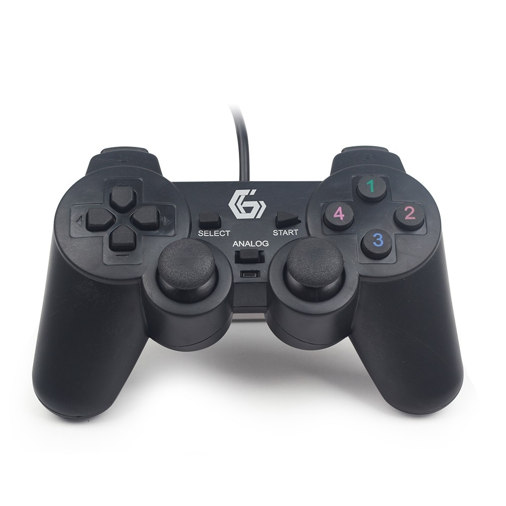Gembird JPD-UDV-01 Gamepad PC Zwart game controller