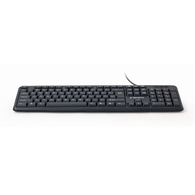 Gembird bedraad USB toetsenbord - QWERTY (US) / zwart - 1,5 meter
