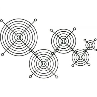InLine PC ventilator beschermer (fan guard grill) - 120 x 120 mm / zwart