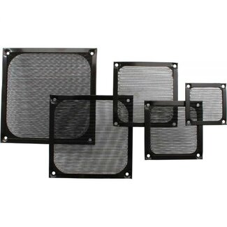 InLine PC ventilator beschermfilter (fan filter) - 80 x 80 mm / zwart