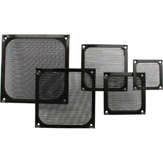 InLine PC ventilator beschermfilter (fan filter) - 92 x 92 mm / zwart