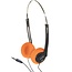 SoundLAB lichtgewicht on-ear stereo hoofdtelefoon / oranje - 1,2 meter