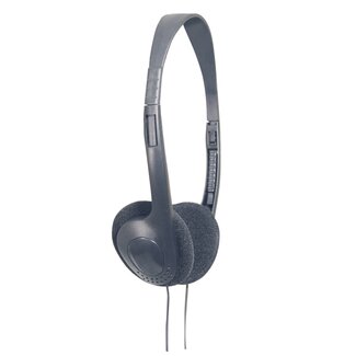 SoundLAB SoundLAB comfortabele on-ear stereo hoofdtelefoon / zwart - 2 meter
