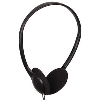 Gembird Gembird comfortabele lichtgewicht on-ear stereo hoofdtelefoon / zwart - 1,8 meter