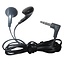 SoundLAB stereo earphones voor tours, musea, scholen etc. / zwart - 1,2 meter