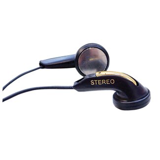 SoundLAB SoundLAB stereo earphones - waterbestendig / zwart - 1,2 meter