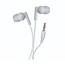 SoundLAB stereo in-ear earphones / wit - 1,2 meter