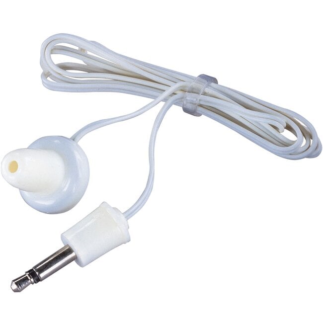 SoundLAB mono in-ear earphone / wit - 1 meter