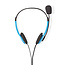 Nedis stereo on-ear headset - 2x 3,5mm Jack / blauw - 2 meter