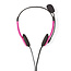 Nedis stereo on-ear headset - 2x 3,5mm Jack / roze - 2 meter