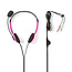 Nedis stereo on-ear headset - 2x 3,5mm Jack / roze - 2 meter