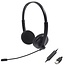 On-ear stereo headset - USB / zwart - 1,5 meter