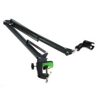 Dolphix Microfoonarm met zwenkfunctie / zwart