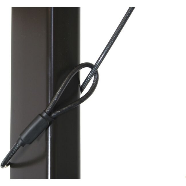 InLine tafelstandaard met diefstalbeveiliging compatibel met Apple iPad / zwart