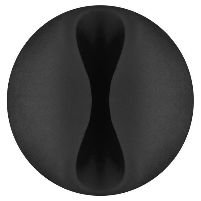 Zelfklevende kabelhouders voor 1 kabel - 5 stuks / zwart