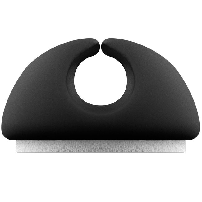 Zelfklevende kabelhouders voor 1 kabel - 5 stuks / zwart