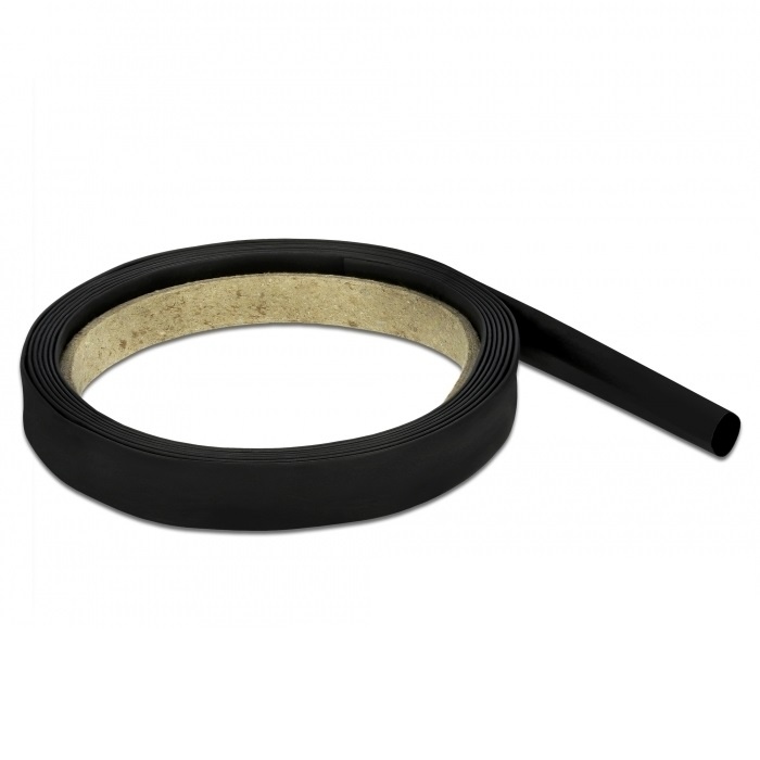 Krimpkous 2m - 8mm naar 4mm - 1 stuk / zwart | DeLOCK