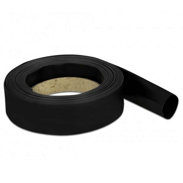 Krimpkous 5m - 20mm naar 10mm - 1 stuk / zwart | DeLOCK