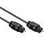 Digitale optische Toslink audio kabel - 2,2mm / zwart - 20 meter