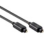 Digitale optische Toslink audio kabel - 4mm / zwart - 5 meter