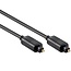 Digitale optische Toslink audio kabel - 4mm / zwart - 10 meter
