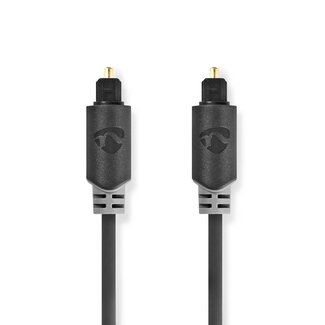 Nedis Nedis digitale optische Toslink audio kabel / zwart - 2 meter