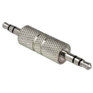 DeLOCK Koppelstuk 3,5mm Jack (m) - 3,5mm Jack (m) stereo / metaal