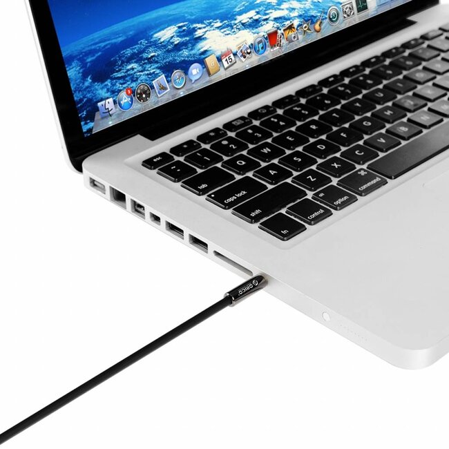 Orico 3,5mm Jack stereo audio slim kabel / zwart - 1 meter