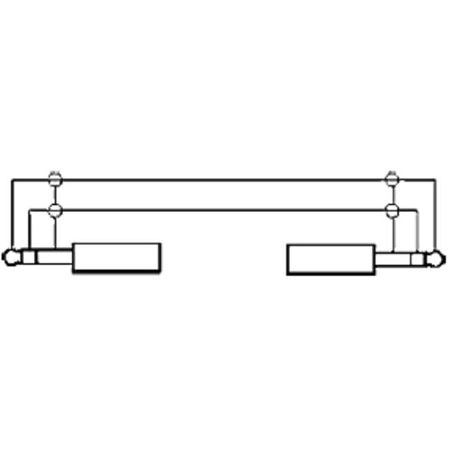 Procab CLA716 3,5mm Jack stereo audio kabel - 0,70 meter