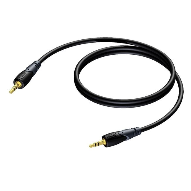 Procab CLA716 3,5mm Jack stereo audio kabel - 1,5 meter