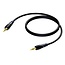 Procab CLA716 3,5mm Jack stereo audio kabel - 3 meter