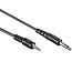 6,35mm Jack - 3,5mm Jack stereo audio kabel - 2 meter