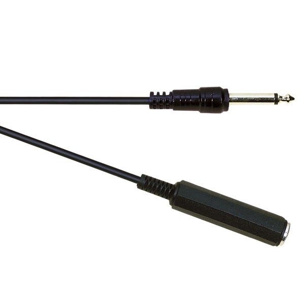 3,5mm Jack stereo audio verlengkabel / zwart - 20 meter