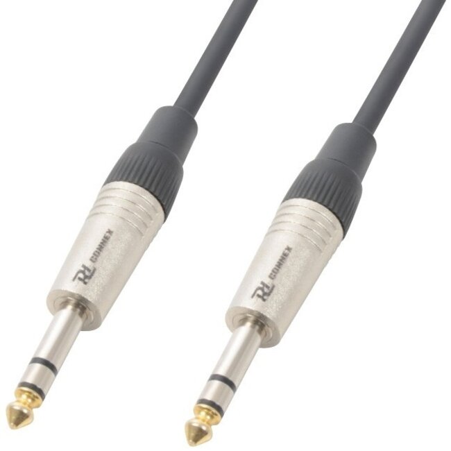 PD Connex 6,35mm Jack stereo audio kabel - 1,5 meter