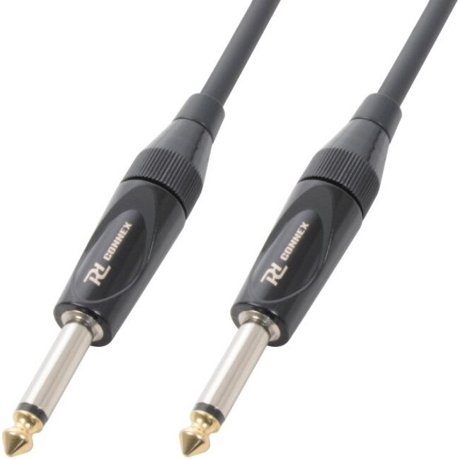 PD Connex 6,35mm Jack mono gitaar audio kabel - 6 meter