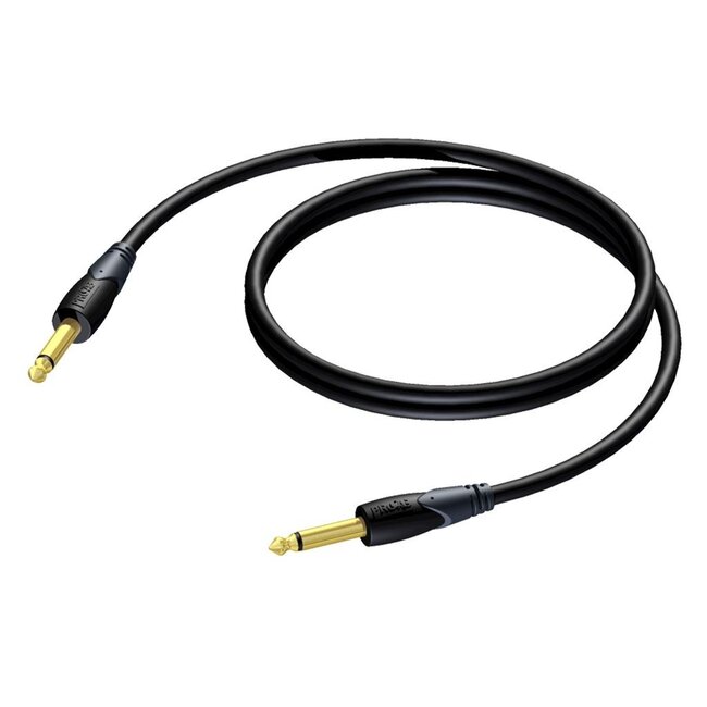 Procab CLA600 6,35mm Jack mono audio kabel - 1,5 meter