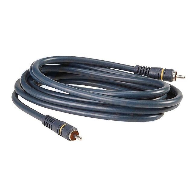 BMS Silver Line Tulp composiet video kabel - 2,5 meter